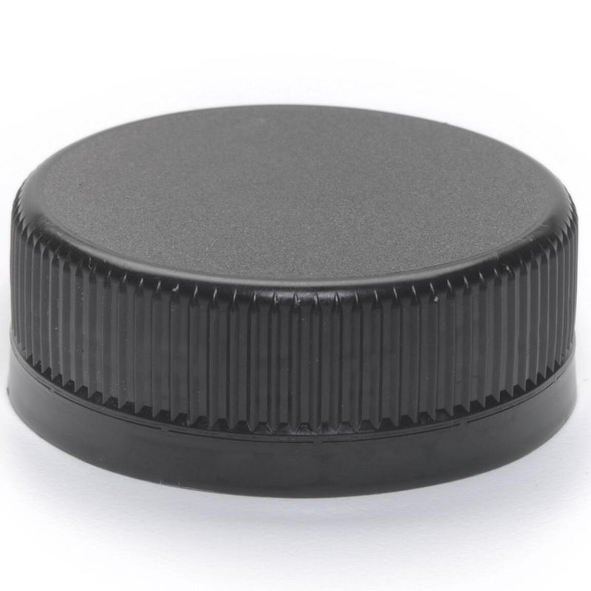 Крышка к бутылке ПЭТ 38мл, черная/белая.