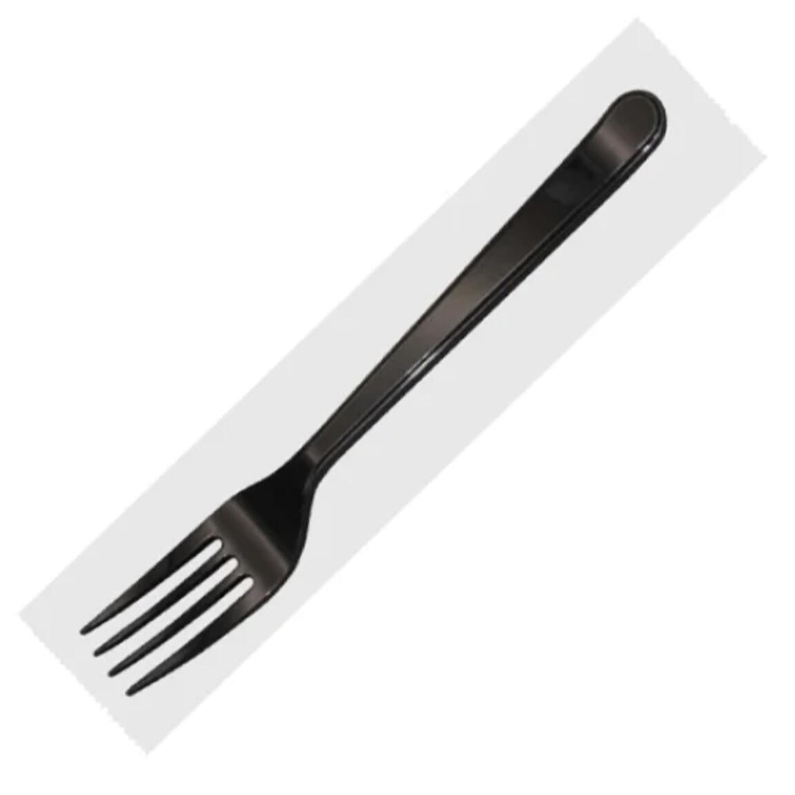 Набор 1/1 Вилка столовая эконом, в индивидуальной упаковке, Черная ОЗЛП арт.Н11-075, 1/500.