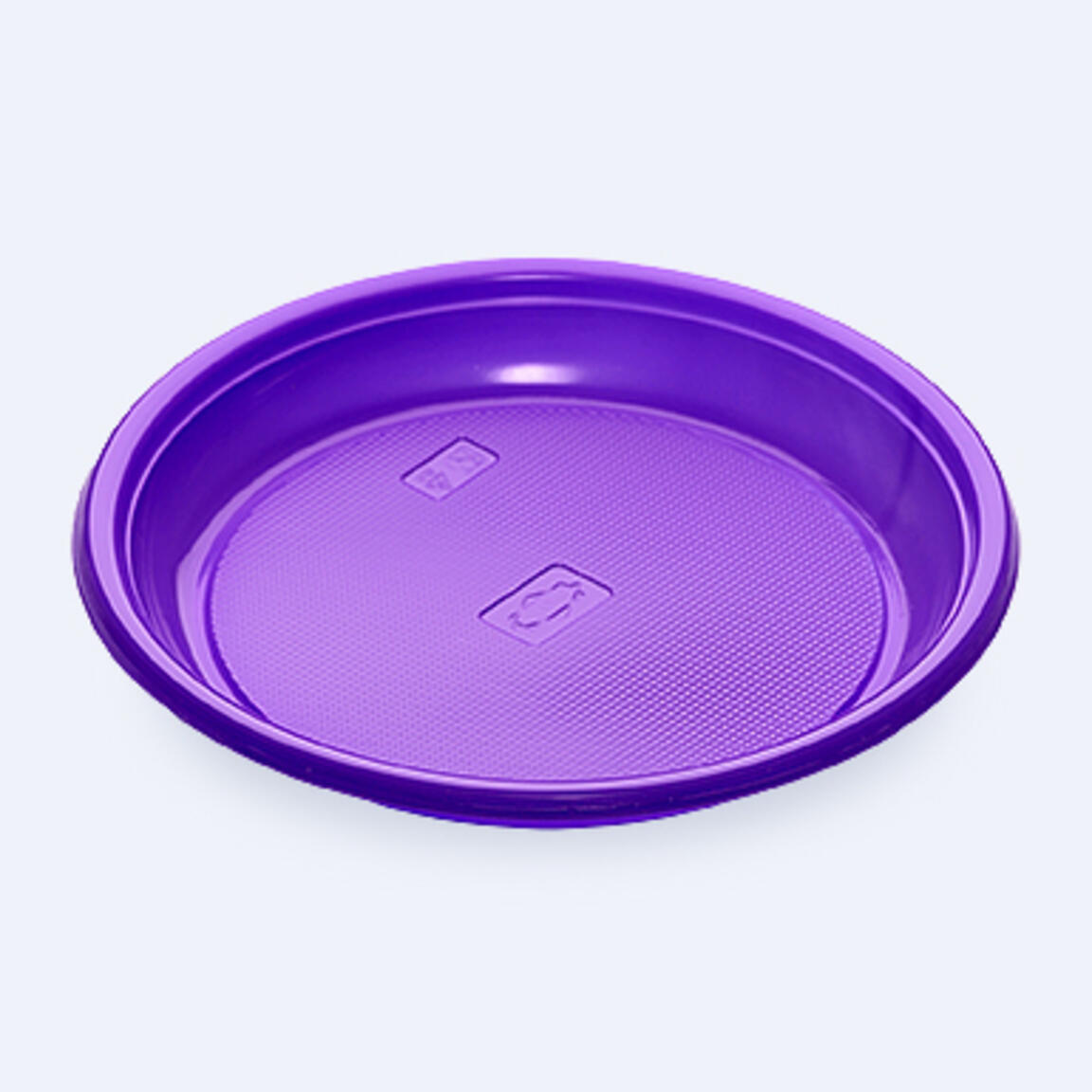 Тарелка десертная d-165 ФИОЛЕТОВАЯ FOPOS 100шт/2000шт