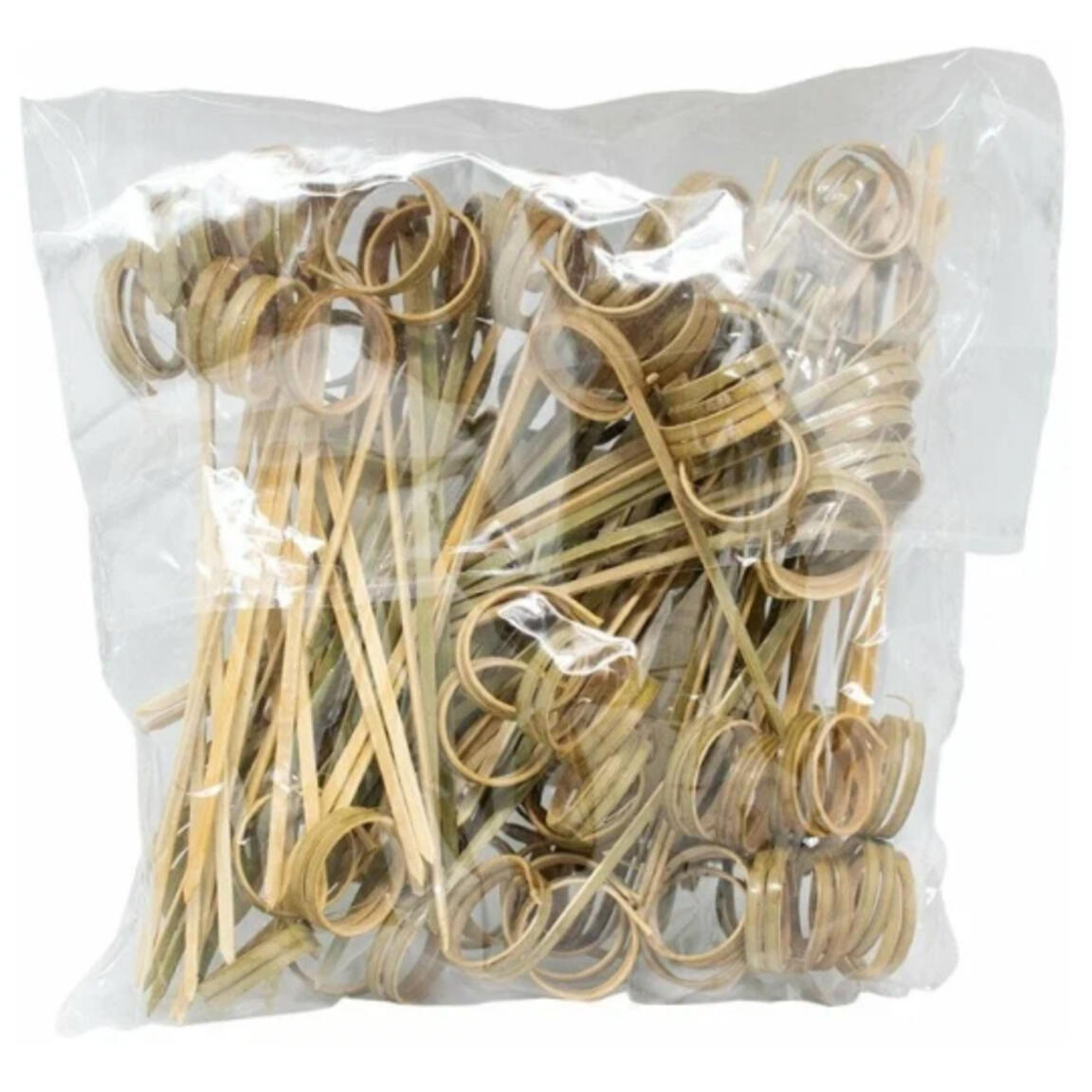 Шпажки бамбук "Завиток" 120мм 100 шт/40уп