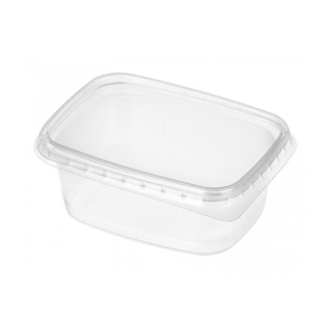 Контейнер прямоугольный 200 мл (комплект), 108*82, 100/1000, Аке Пласт.