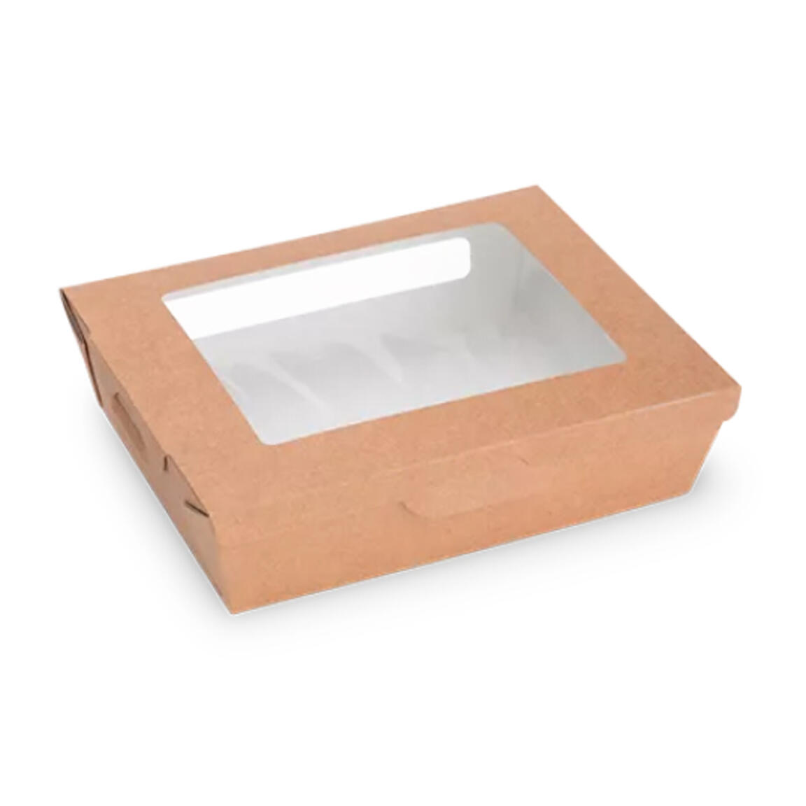 Упаковка OSQ SALAD 1000мл с двумя окнами 170/190x130/150x50 25шт/500шт