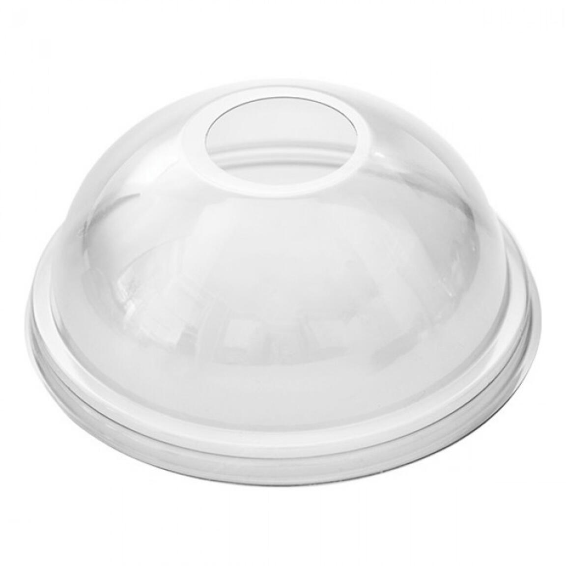 Крышка Шейк купольная с отверстием, ПЭТ Upax-Unity, 50шт/1000шт.