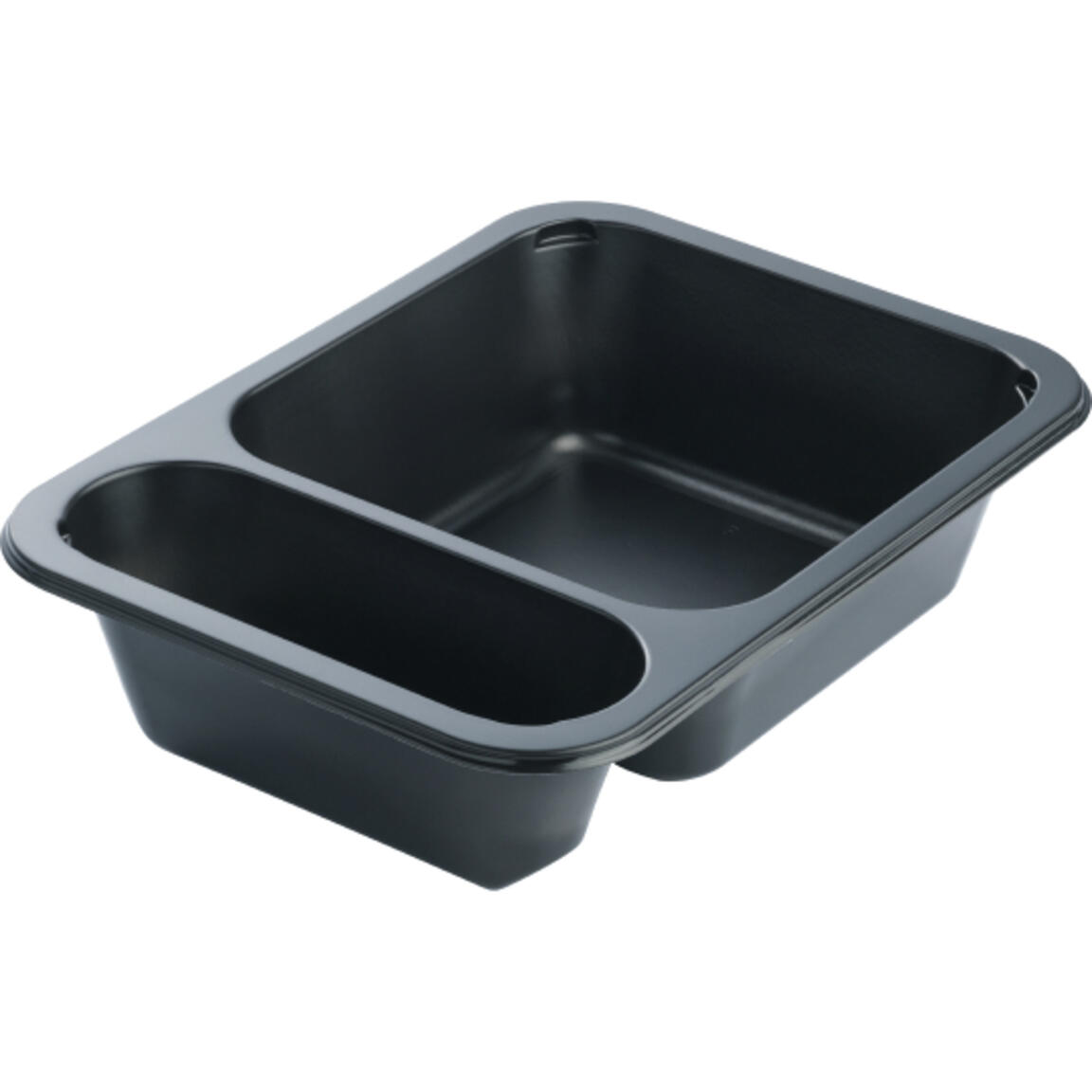 Лоток под запайку черный, 187*137*45 80/20 (626мл), Upax-Unity,  40шт/480шт.