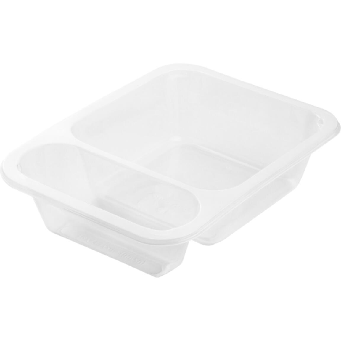 Лоток под запайку прозрачный, 187*137*45 80/20 (626мл), Upax-Unity, 40шт/480шт.