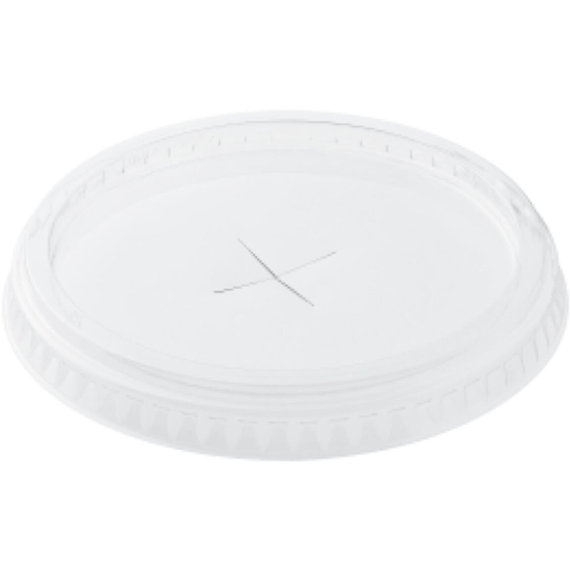 Крышка Шейк плоская с отверстием, ПЭТ Upax-Unity, 50шт/1000шт.