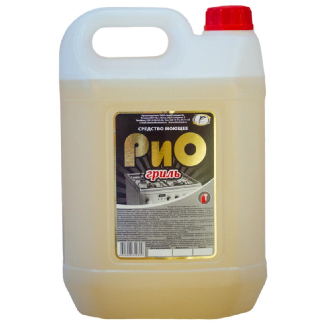 Средство для духовок и плит РИО гриль 5л 1/4