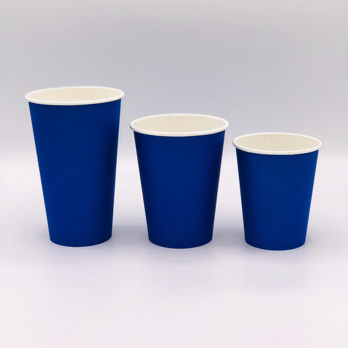 Стакан бумажный 350 мл, ЛигаПак СИНИЙ, 50шт/1000шт.