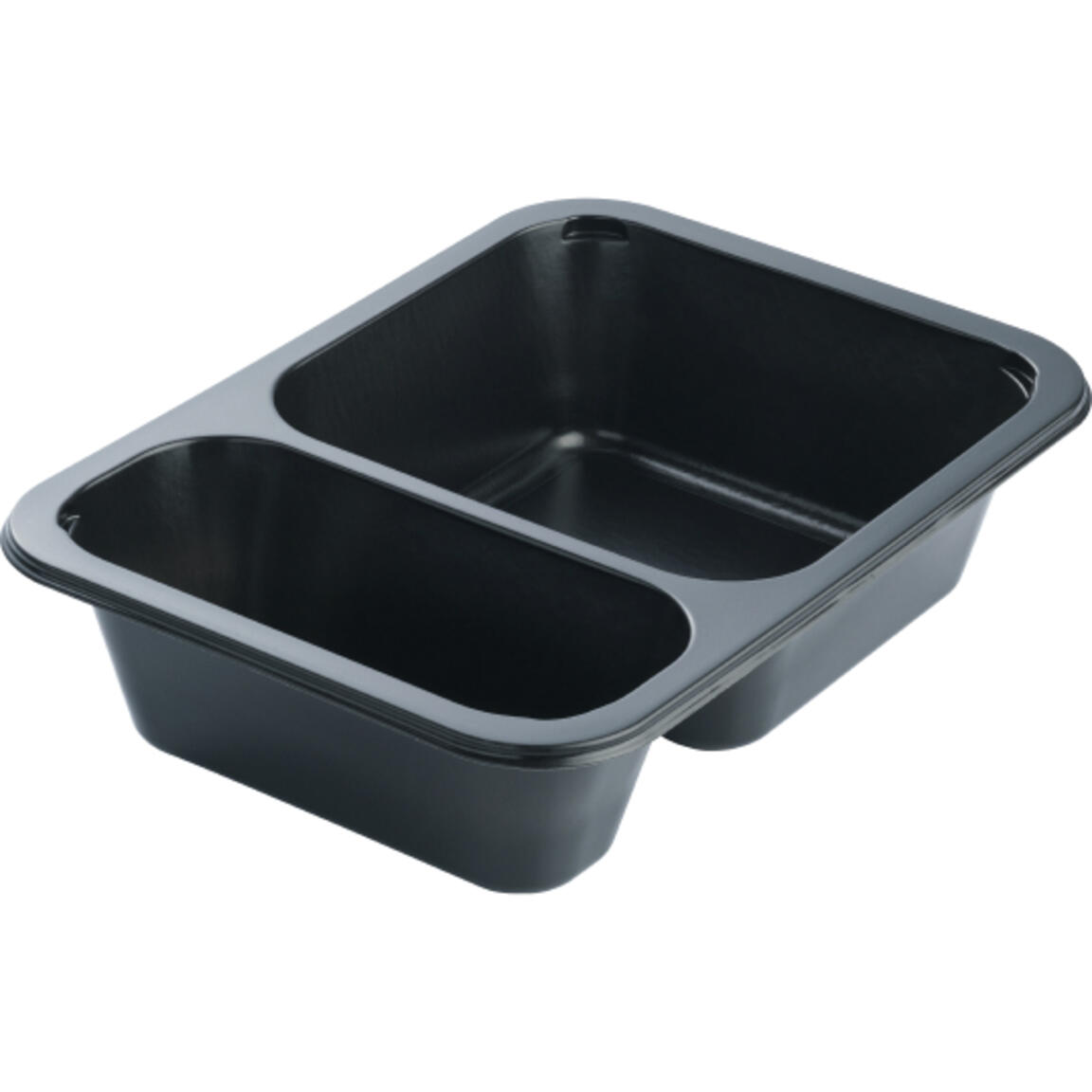 Лоток под запайку черный, 187*137*45 70/30 (626мл), Upax-Unity,  40шт/480шт.