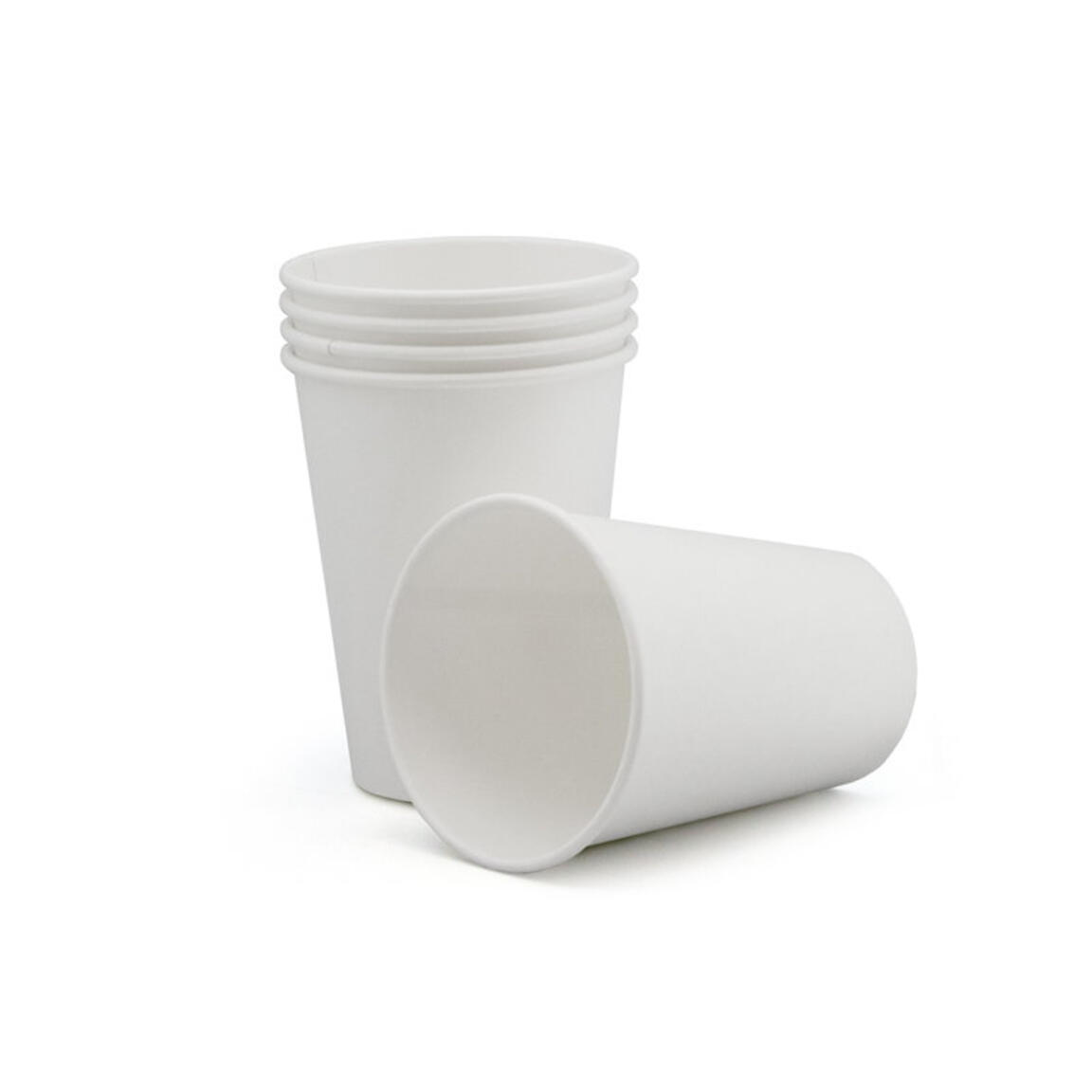 Стакан бумажный 250 мл, ЛигаПак Белый, 50шт/1000шт.