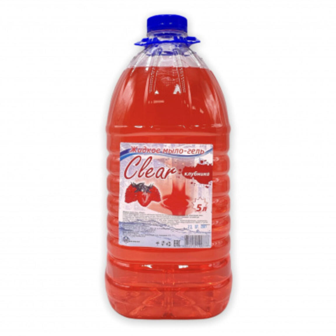 Жидкое мыло Clear Клубника 5л