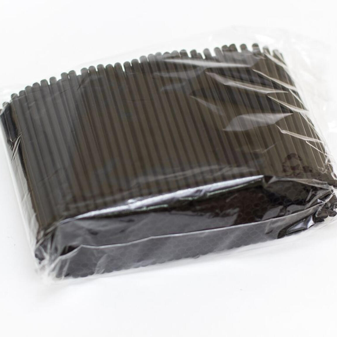 Трубочка для кокт. 5х125 без изгиба  MINI черная (400) 1/50