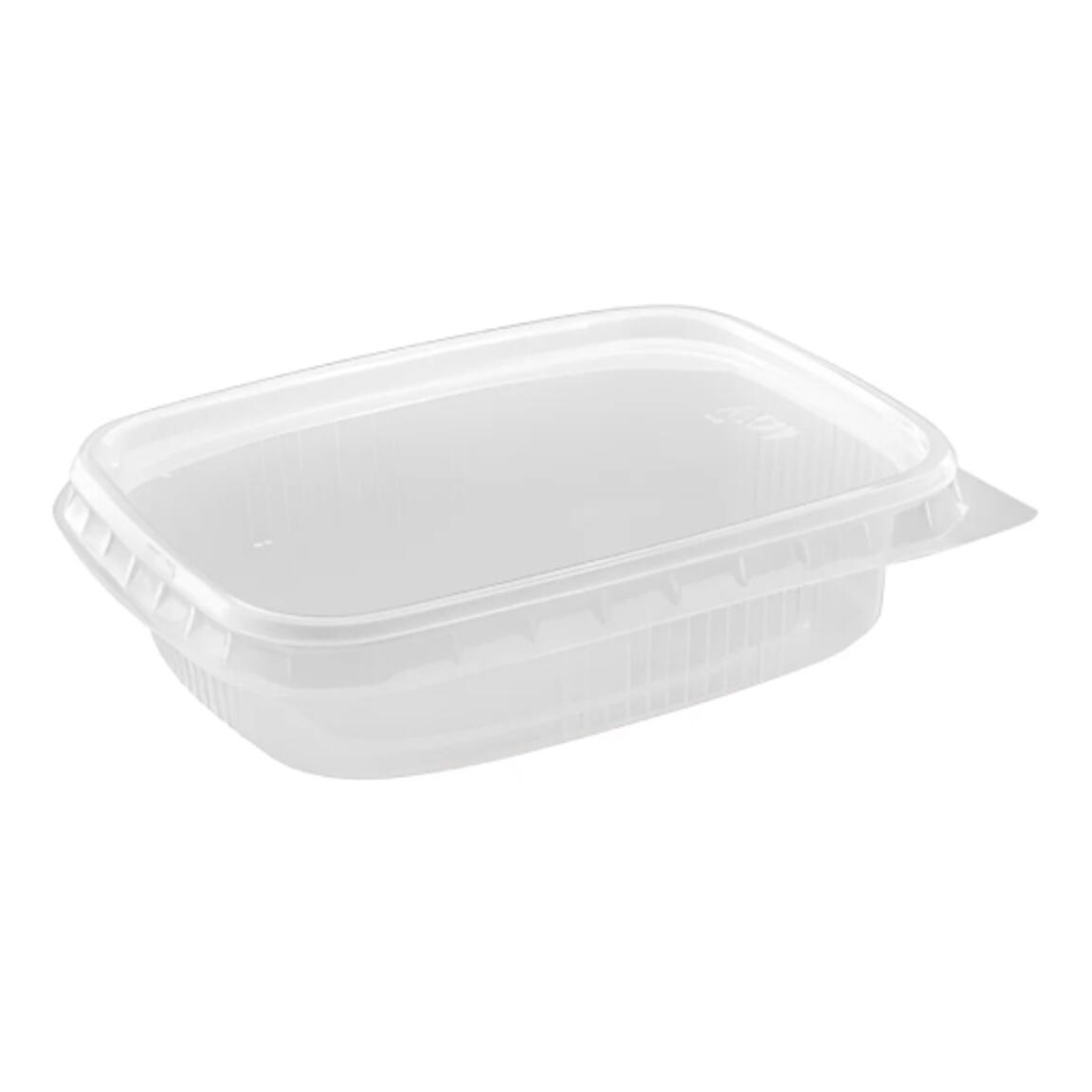 Контейнер прямоугольный 125 мл (комплект), 108*82, 100/1000 Аке Пласт.