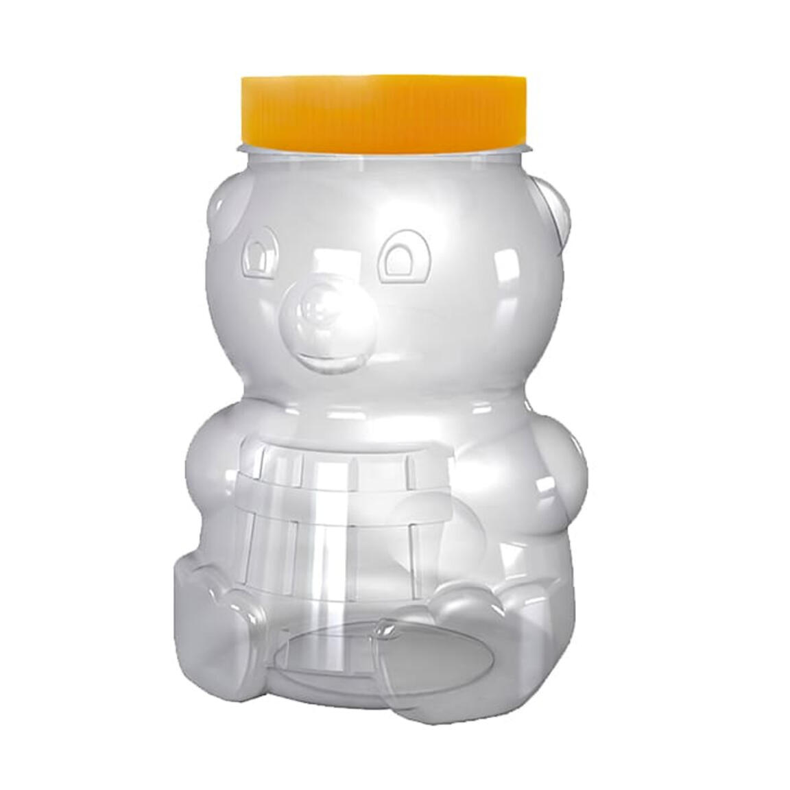 ПЭТ банка Мишка 500 мл, (Д59) без крышки, 130шт/упаковка.