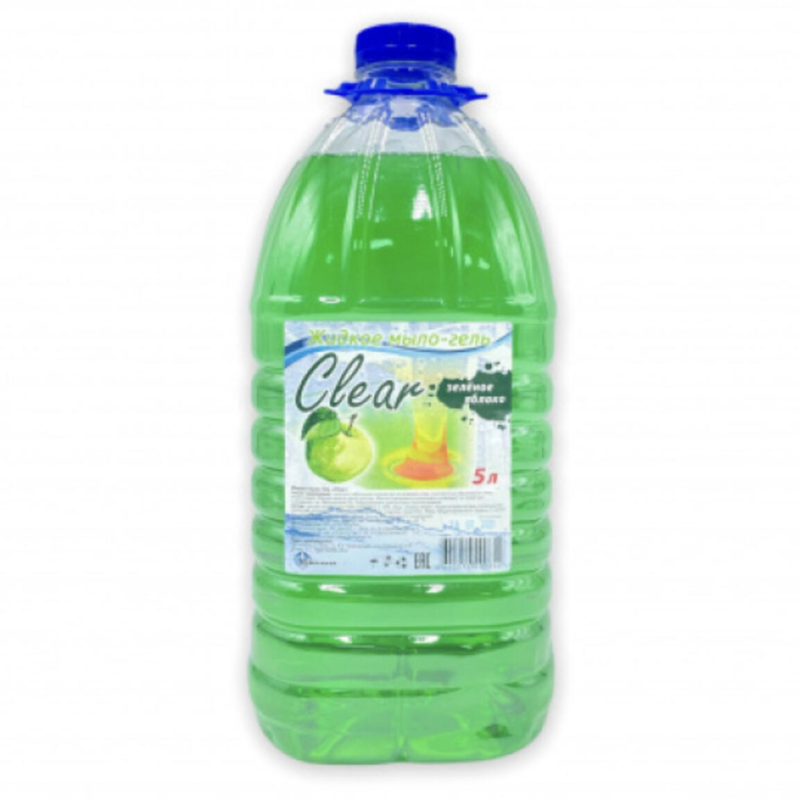 Жидкое мыло Clear Зеленое яблоко 5л