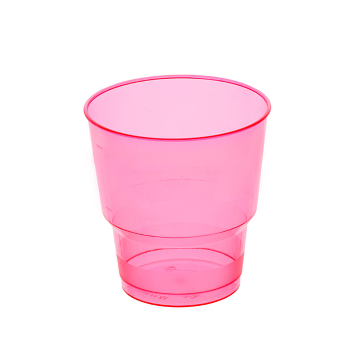 Стакан одноразовый 200 мл "Кристал", красный, ОЗЛП 1004К, 50шт/1000шт.