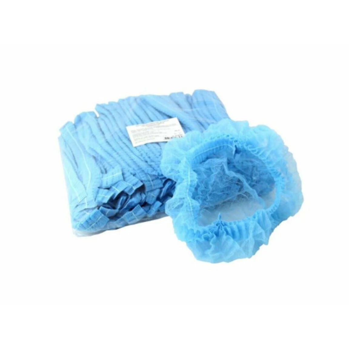 Шапочка ШАРЛОТТА голубая 18 дюймов 100шт/уп/10уп