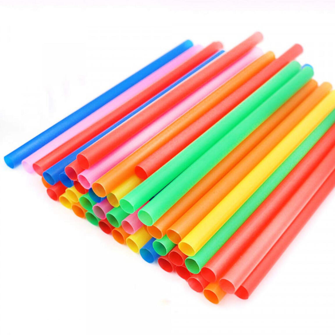 Трубочка для Bubble D12мм 240мм ЦВЕТНАЯ 250шт/12уп