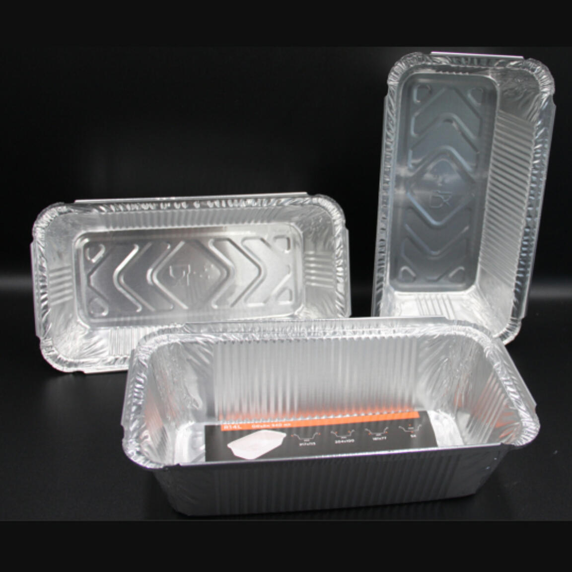 Крышка к алюминиевым формам R14L (213х109) 1/100/600