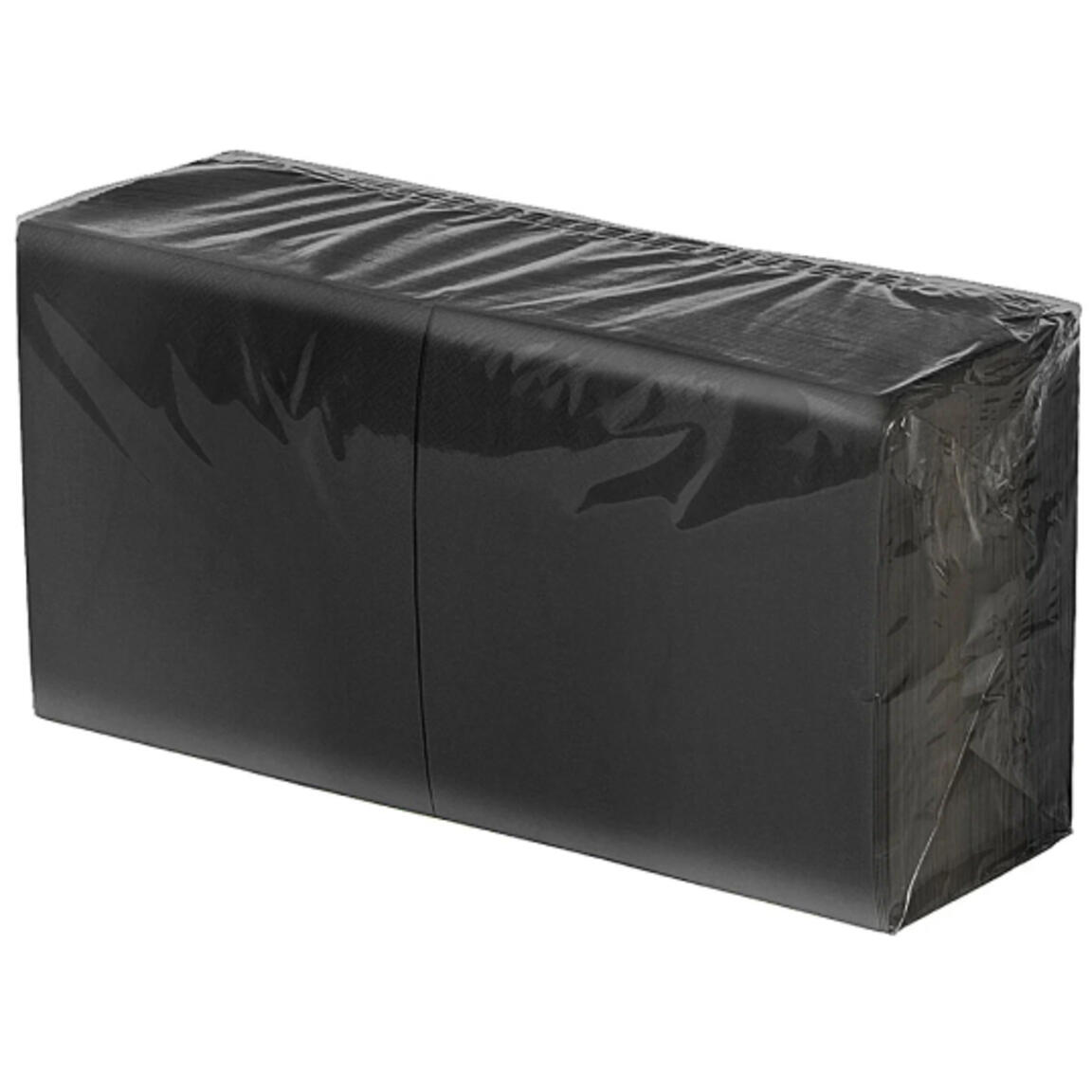 Салфетки бумажные ОРП 24*24 400 листов, ЧЕРНЫЕ ИНТЕНСИВ 1/12