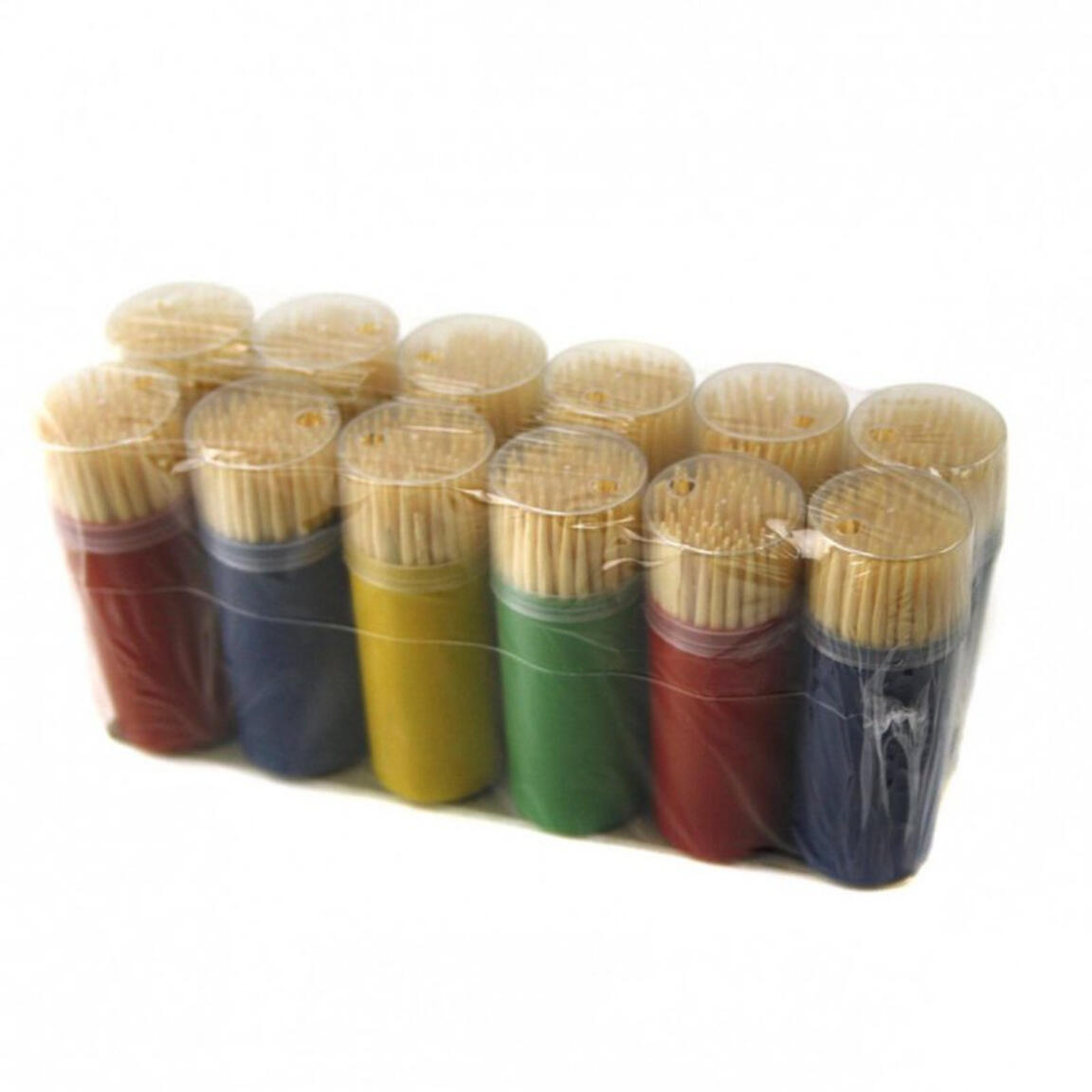 Зубочистки  в тубе по 80шт 12банок/40уп