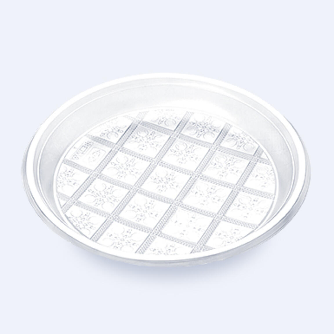 Тарелка десертная БЕЛАЯ СВЧ d-205 FOPOS 50шт/2000шт