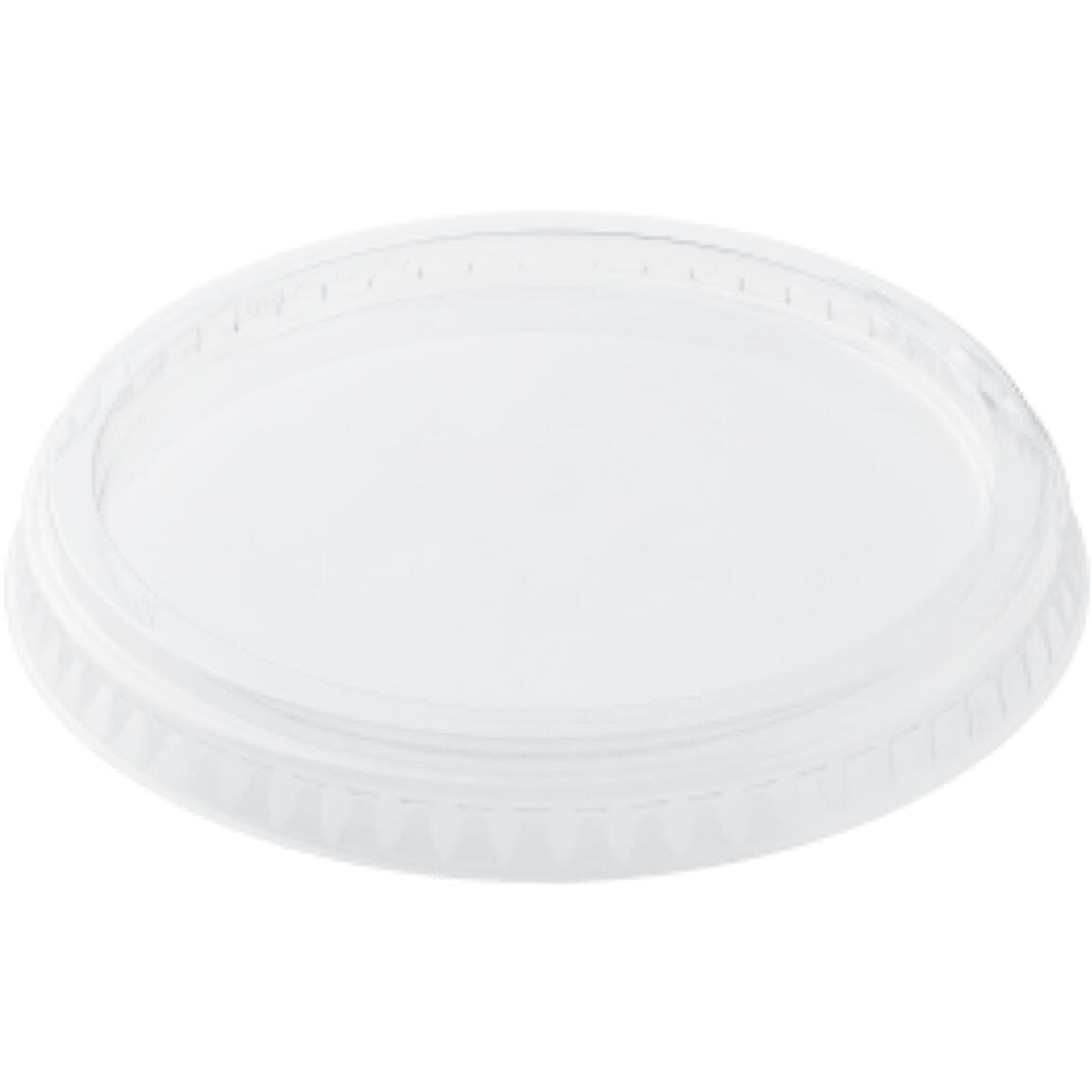 Крышка Шейк плоская без отверстия, ПЭТ Upax-Unity, 50шт/1000шт.