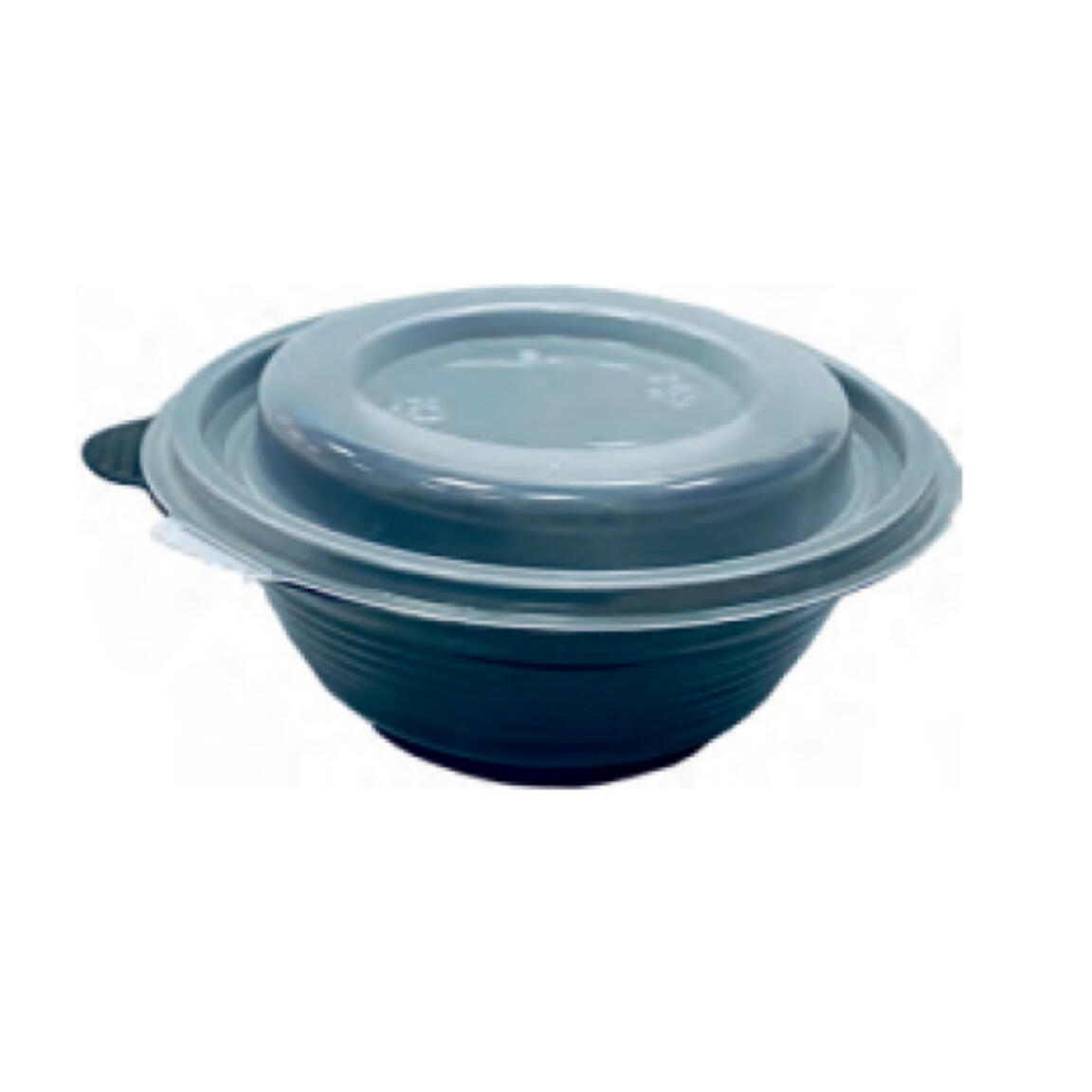 Контейнер суповой 350 мл, черный, Аке Пласт, 1/45/540 (комплект).