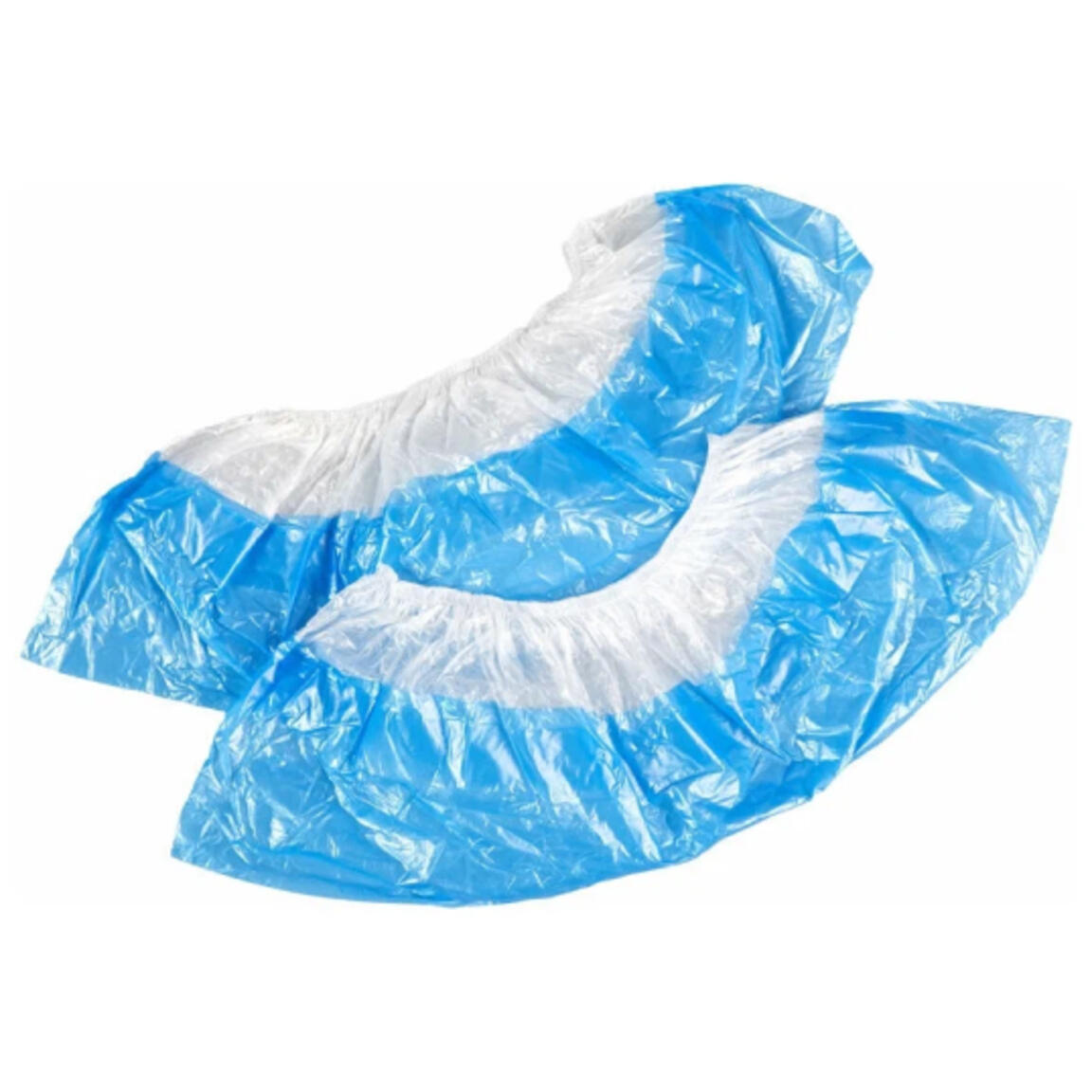 Бахилы медицинские п/э 0,03мм "ЭКСТРА С ДВОЙНОЙ 50шт/40уп