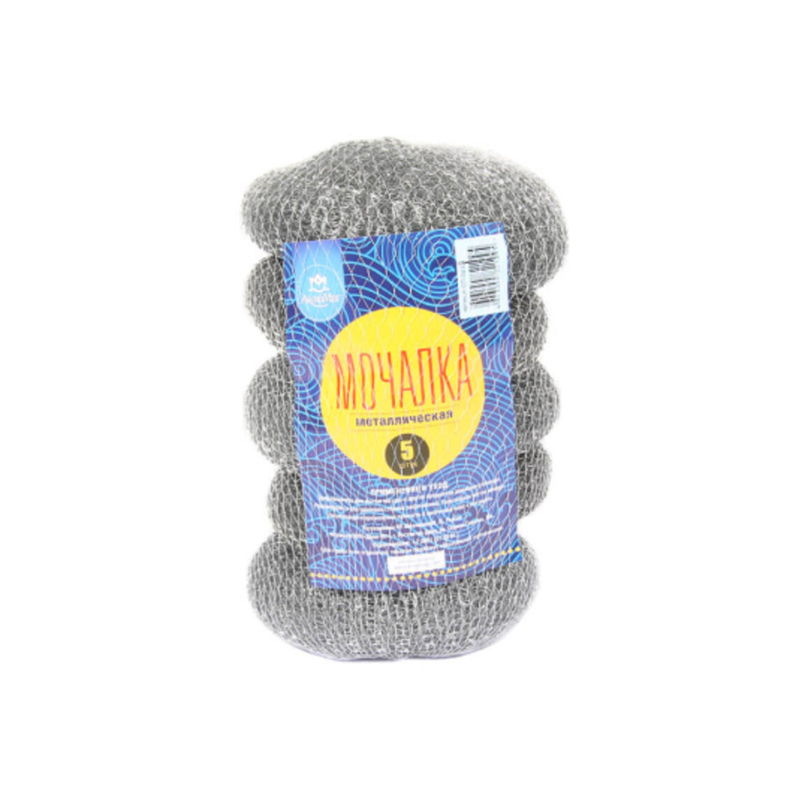 Мочалка для посуды  30гр Аквамаг 5шт/сетка 100сеток/коробка