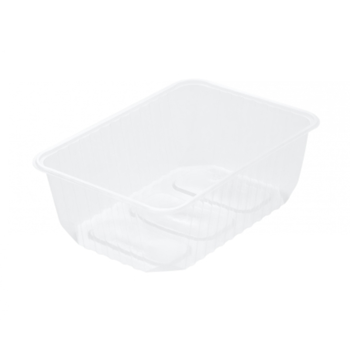 Контейнер прямоугольный 1000 мл, (комплект) 186*132 прозрачный, 50/500.