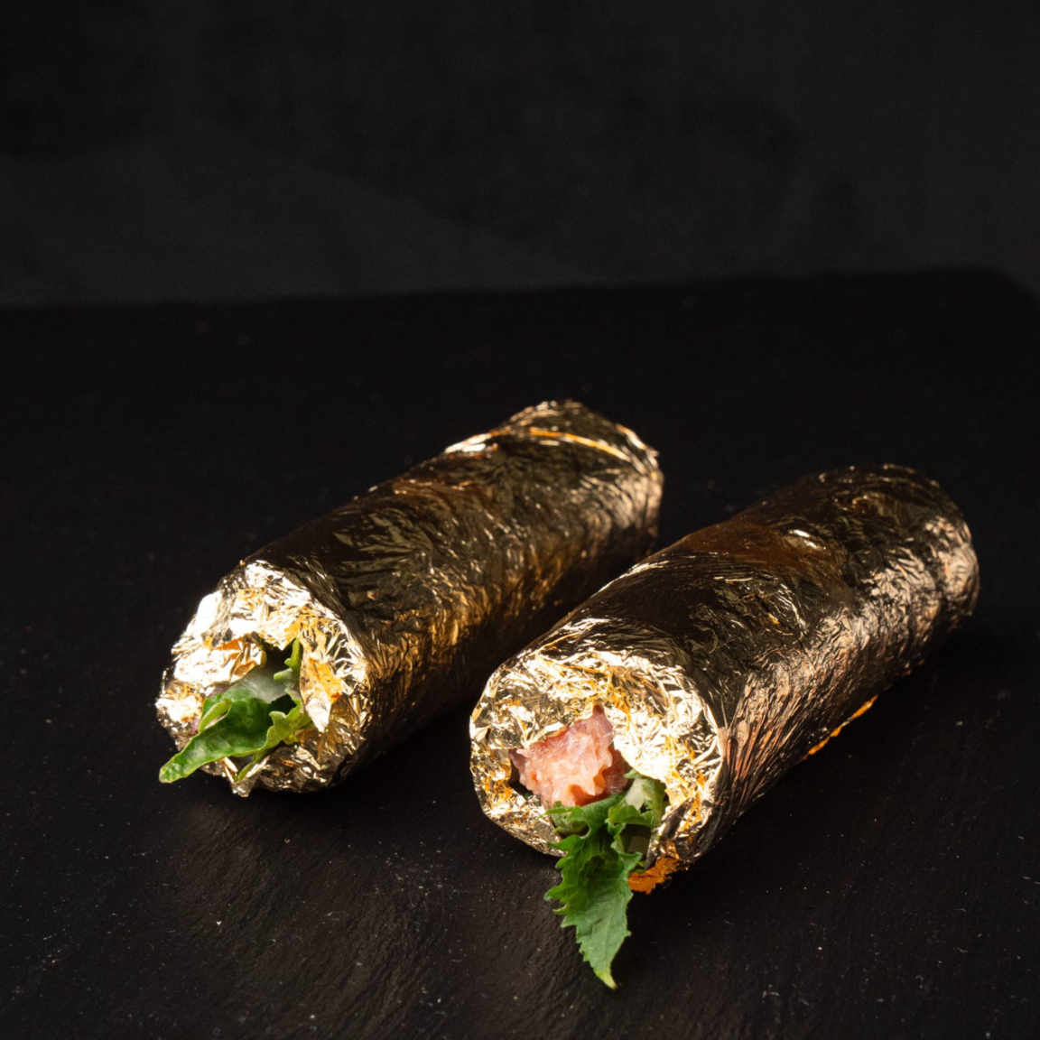 Golden Toro Sushi Hand Roll