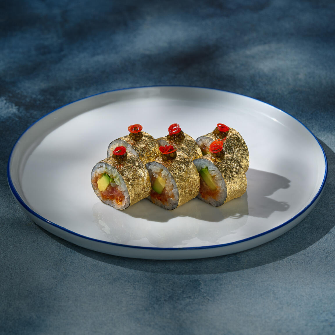 Golden Tuna Sushi Roll