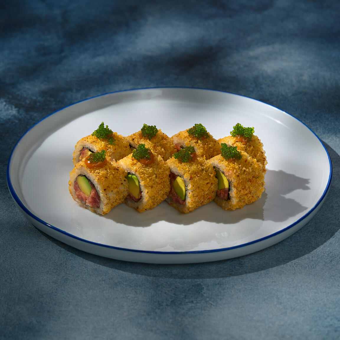 Spicy Tuna Avocado Sushi Roll