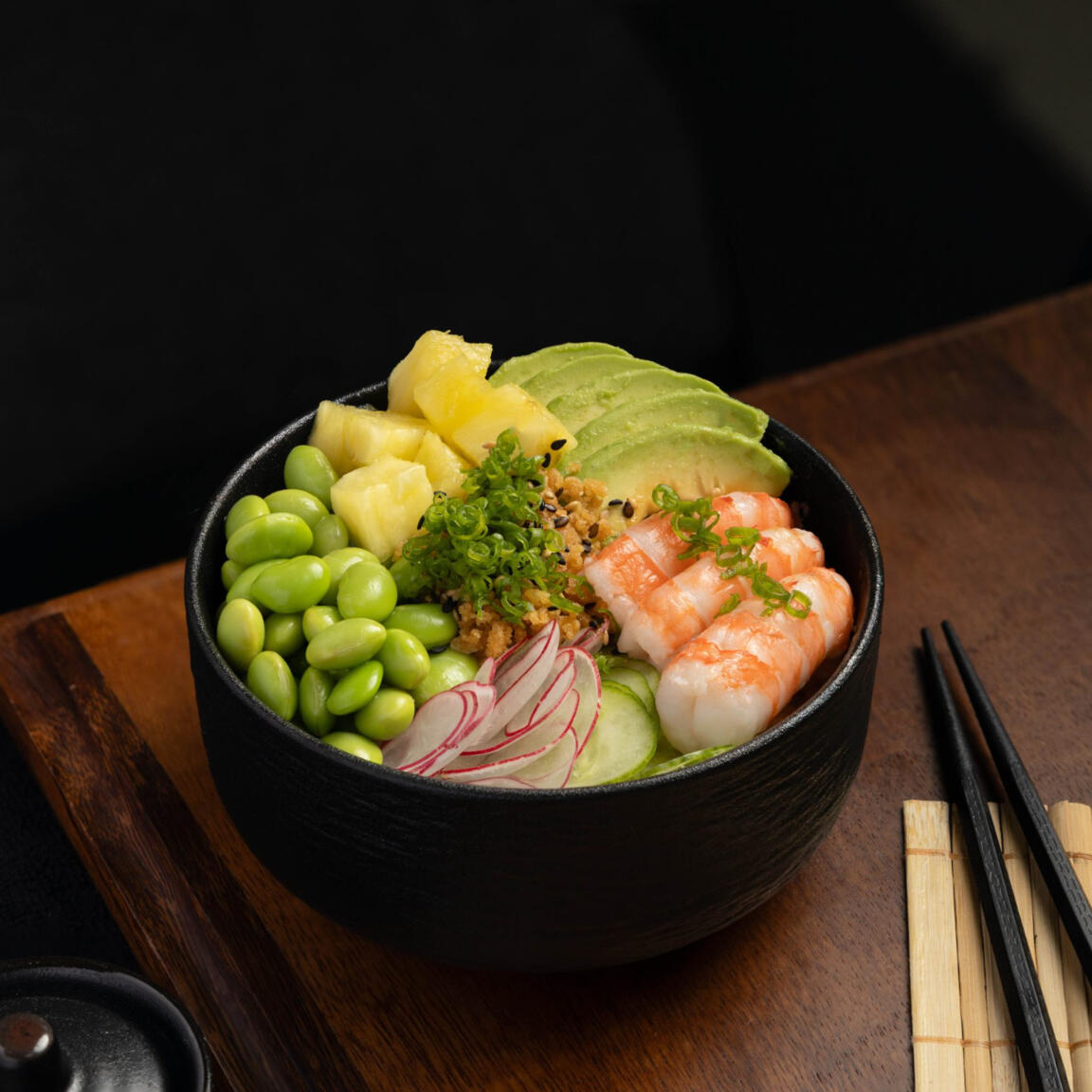 Prawns Poke Bowl