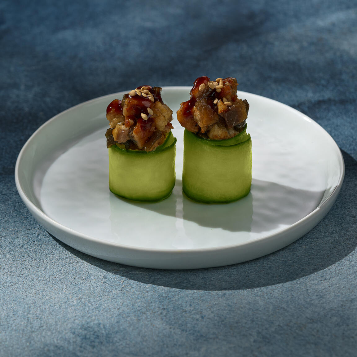 Unagi Cucumber Gunkan