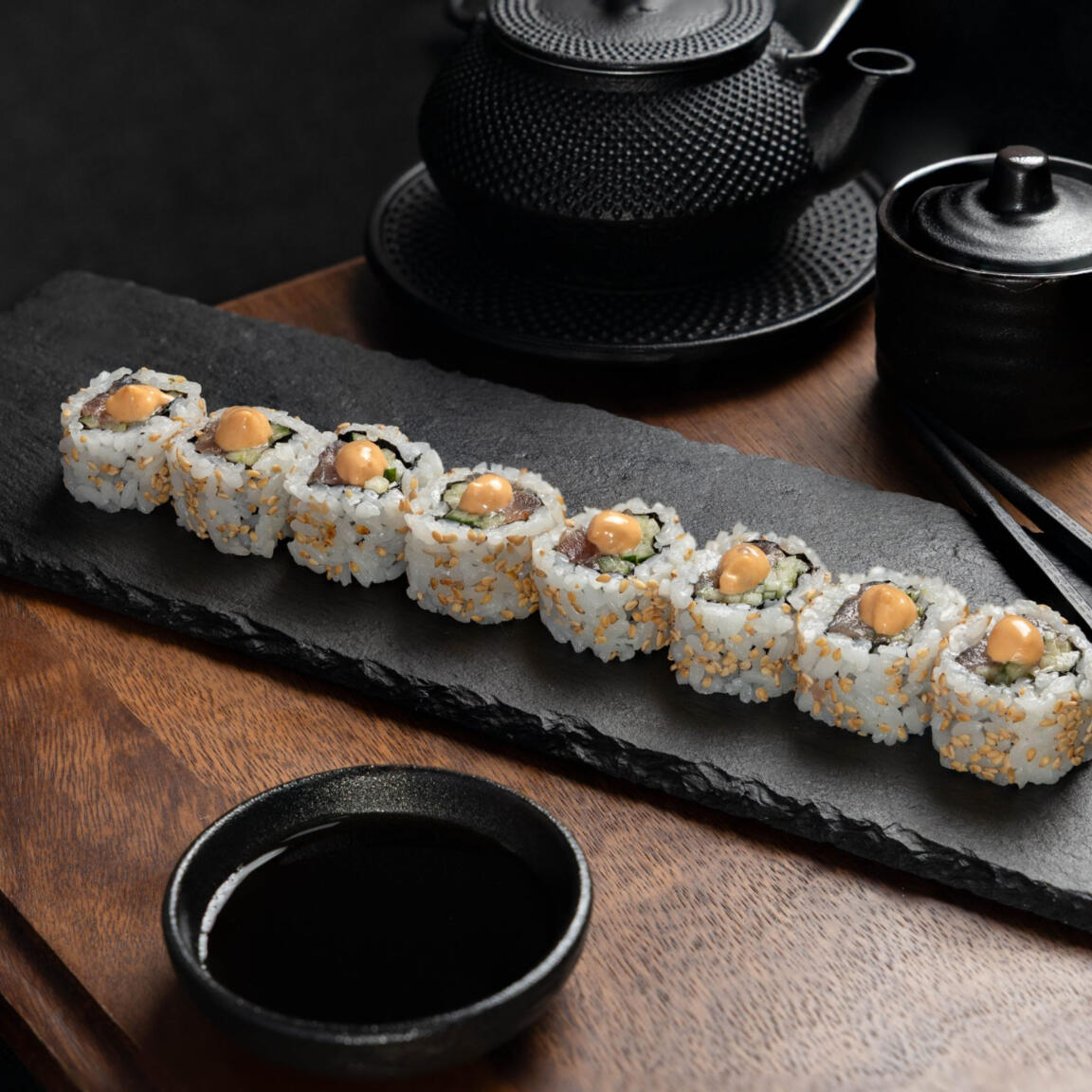 Spicy Tuna Sushi Roll