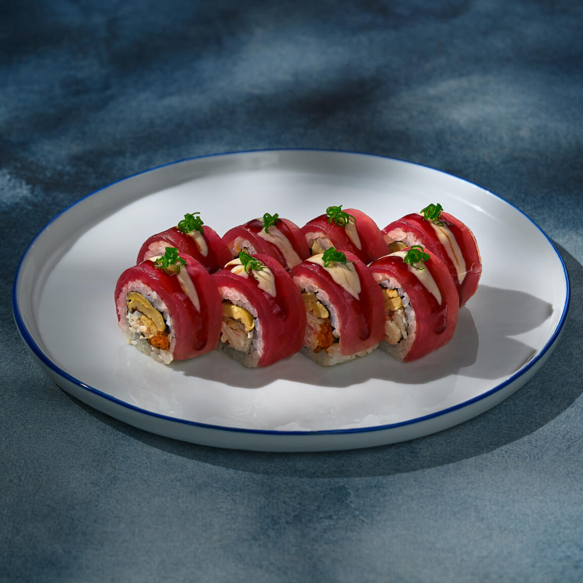 Tuna Crab Truffle Sushi Roll