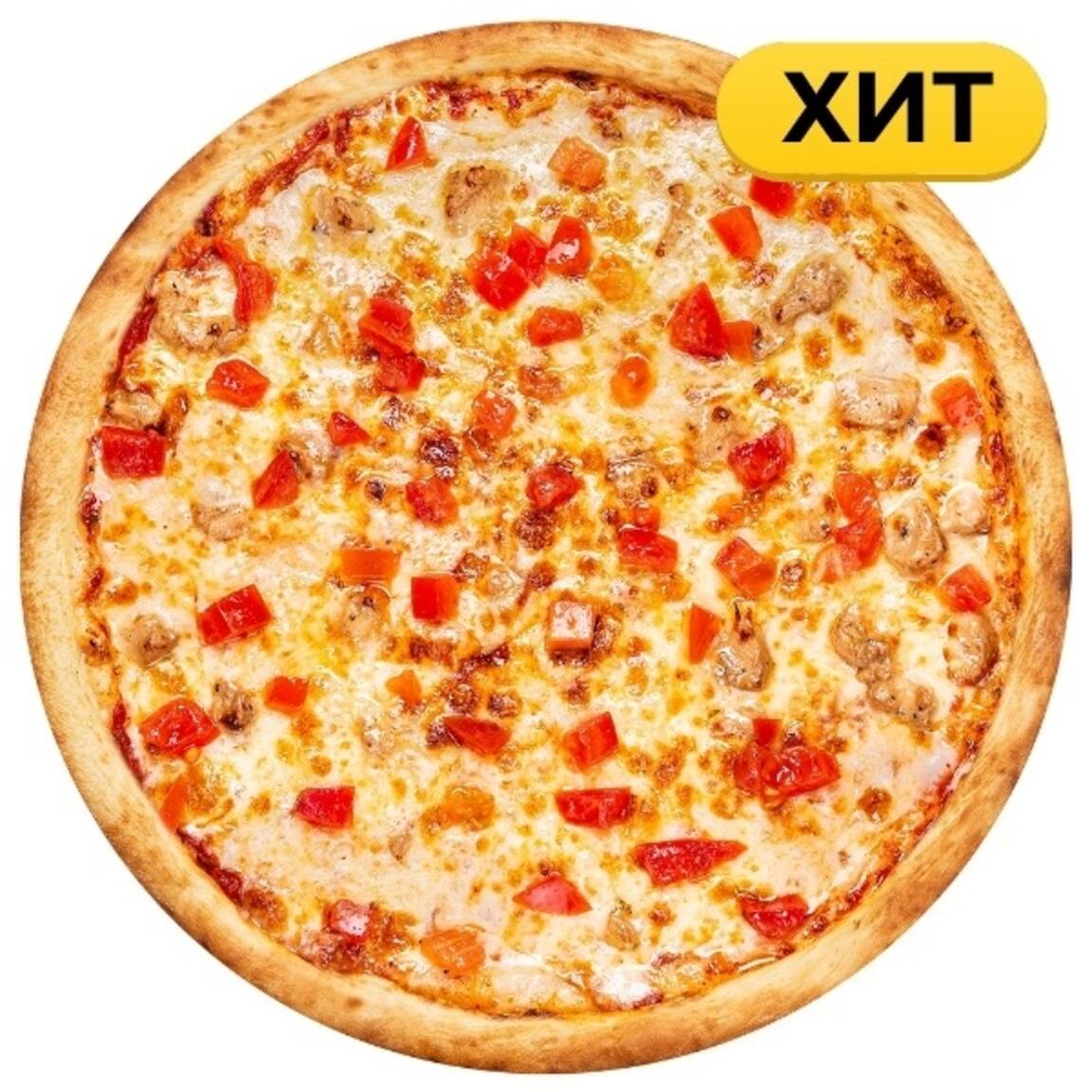Красивая картинка Пицца Сырный цыпленок Мияги Севастополь
