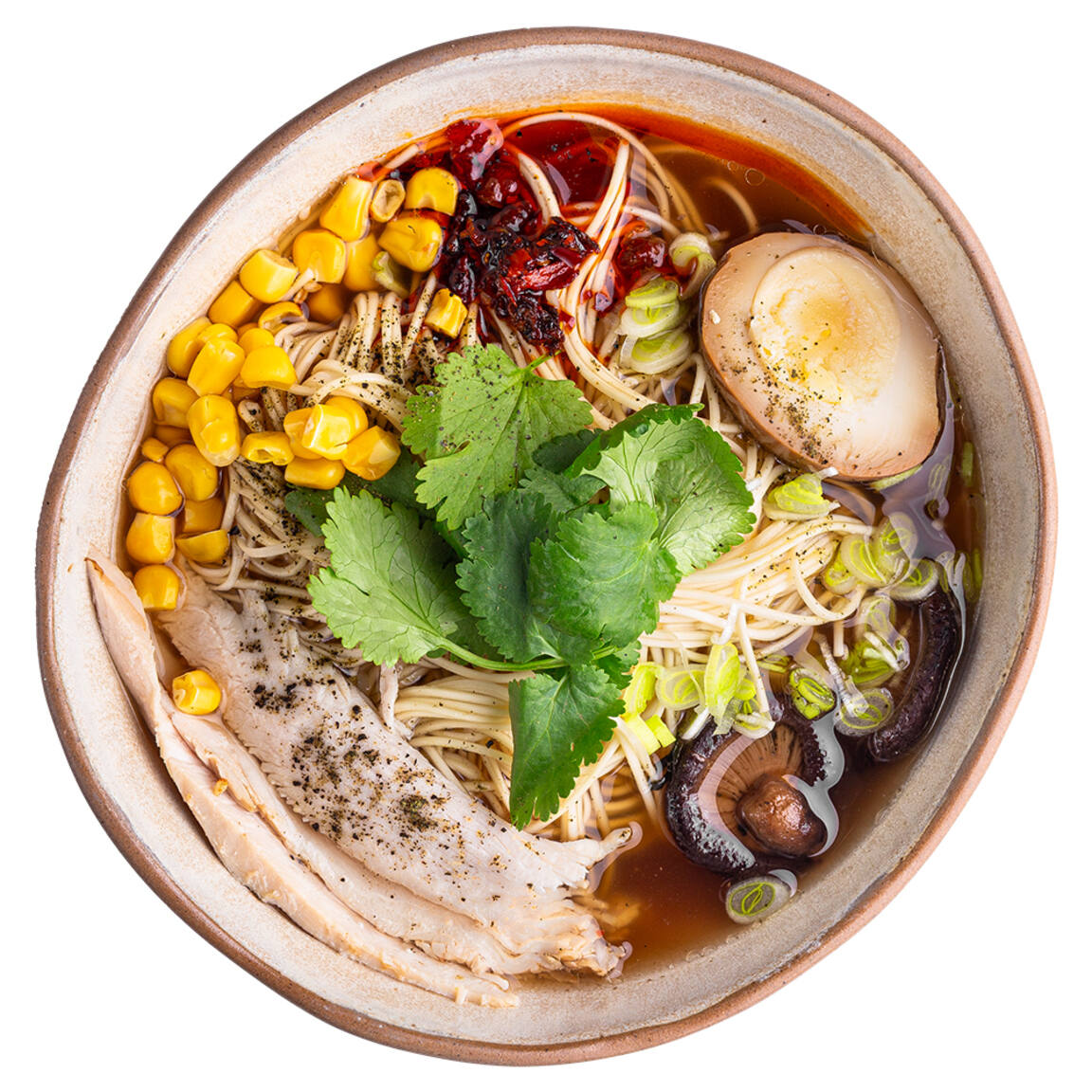 Красивая картинка Суп Рамен с индейкой Мияги Севастополь