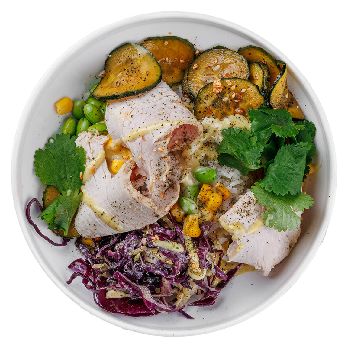 Красивая картинка Поке с индейкой Мияги Севастополь