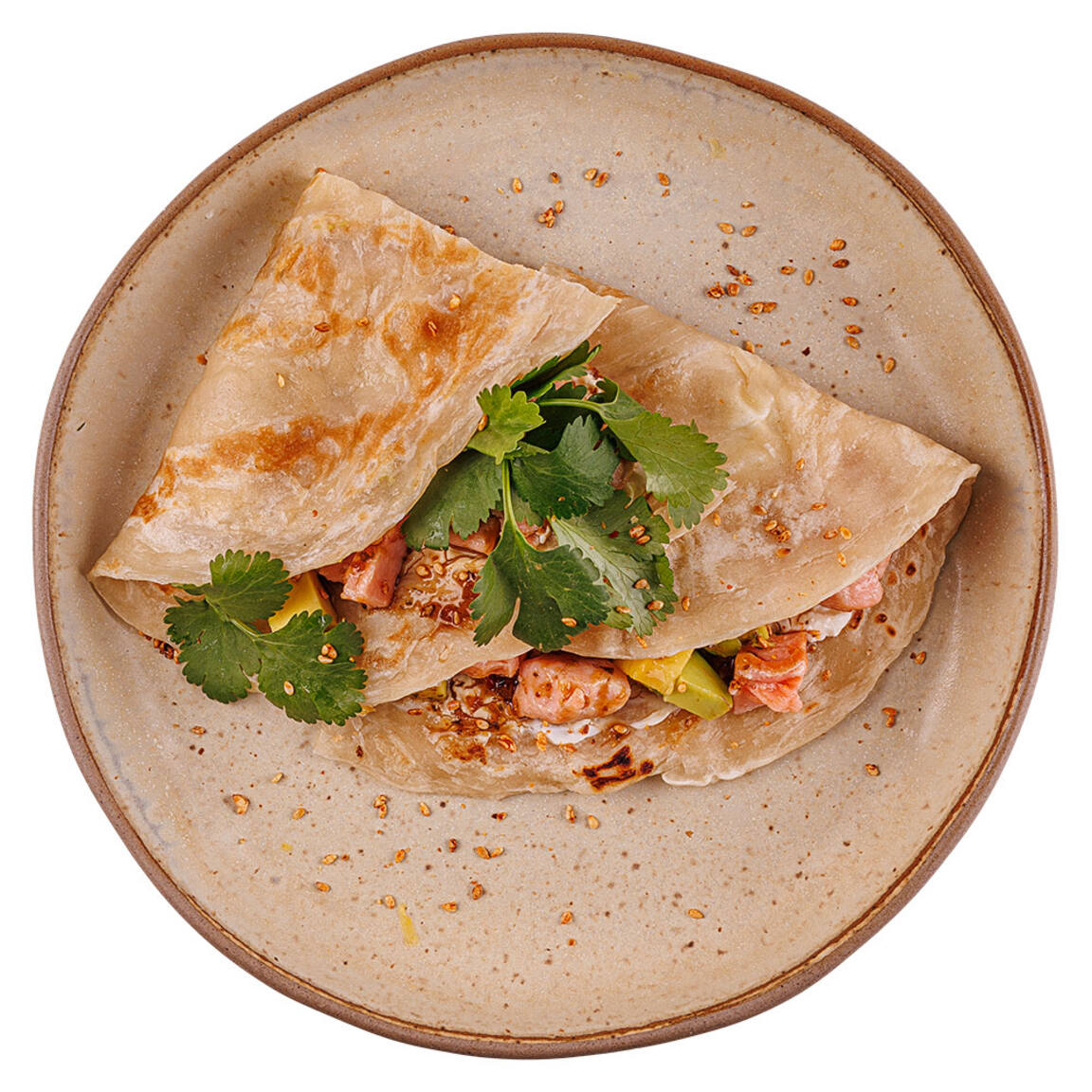 Красивая фотография Роти с жареной семгой Мияги Симферополь