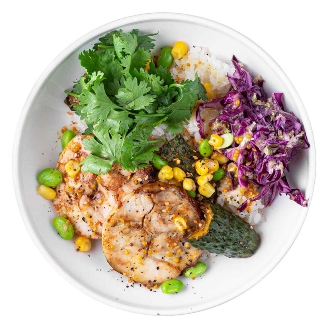 Красивая картинка Поке с курицей Мияги Севастополь