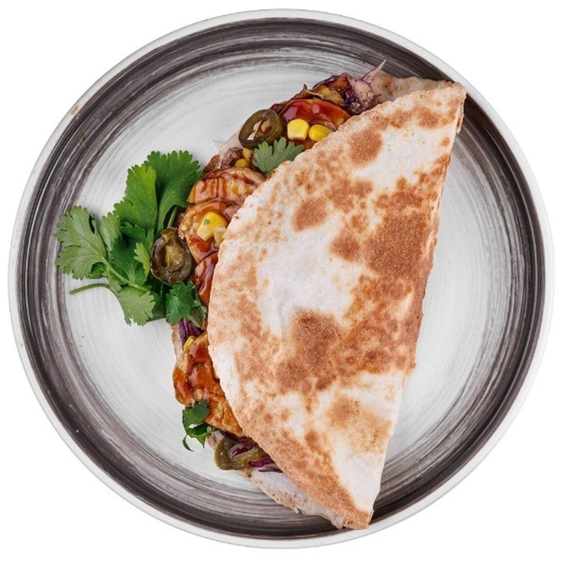 Красивая фотография Кесадилья с курицей Мияги Симферополь