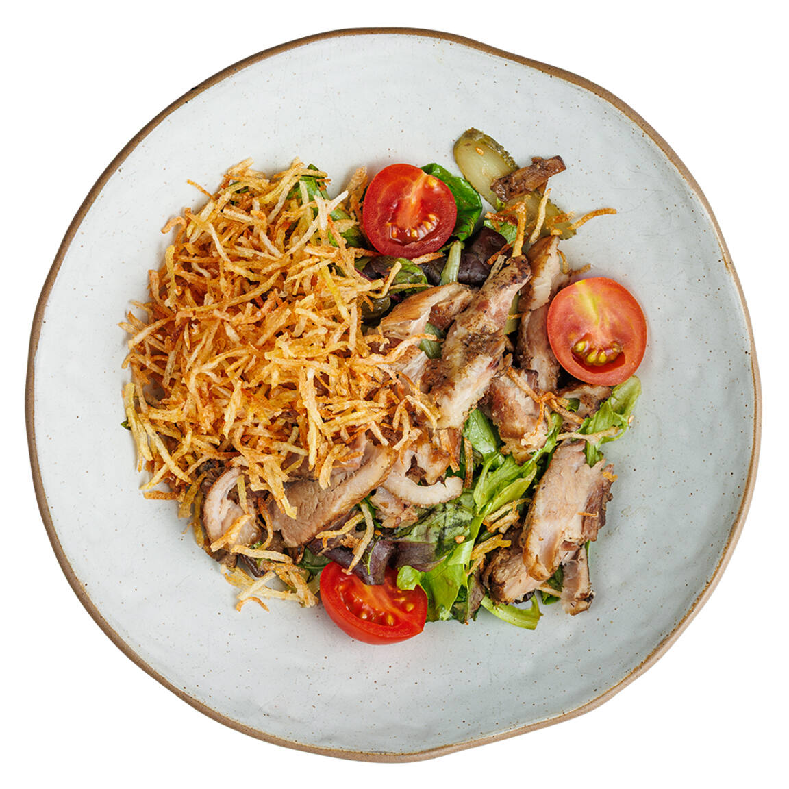 Красивая фотография Салат с реберным мясом и картофелем пай Мияги Симферополь