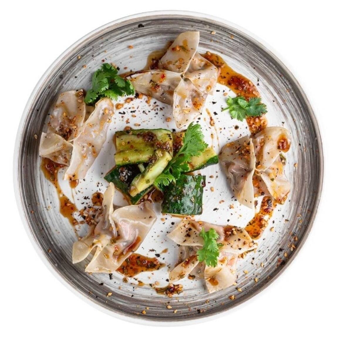 Красивая картинка Гедза с креветкой Мияги Севастополь