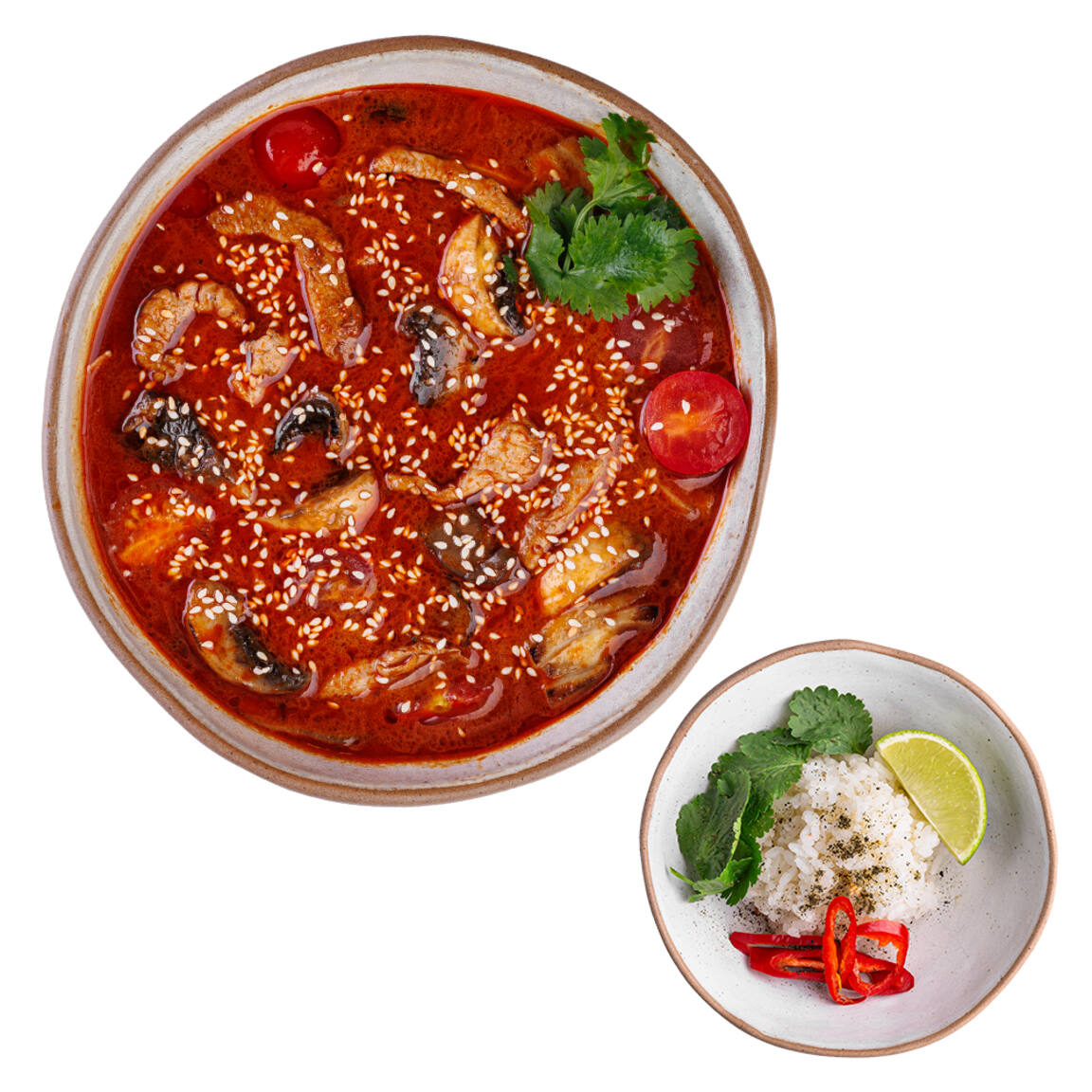 Красивая картинка Том Ям с курицей Мияги Севастополь