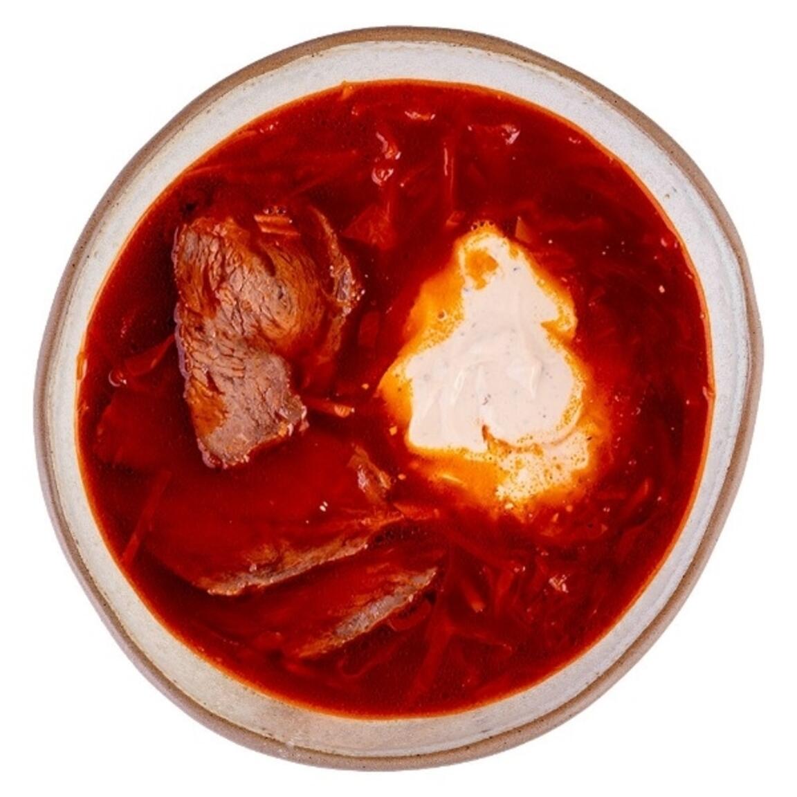 Борщ копченый