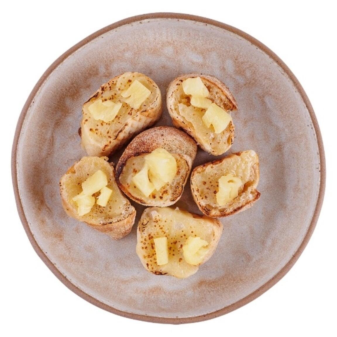 Детские Рулетики с ананасом и курицей