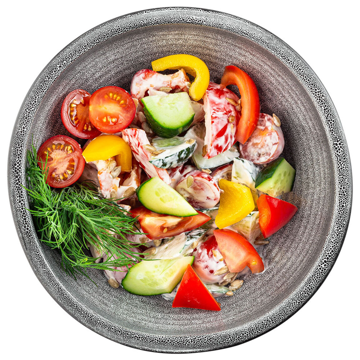 Красивая картинка Салат "Овощная компания" Мияги Севастополь